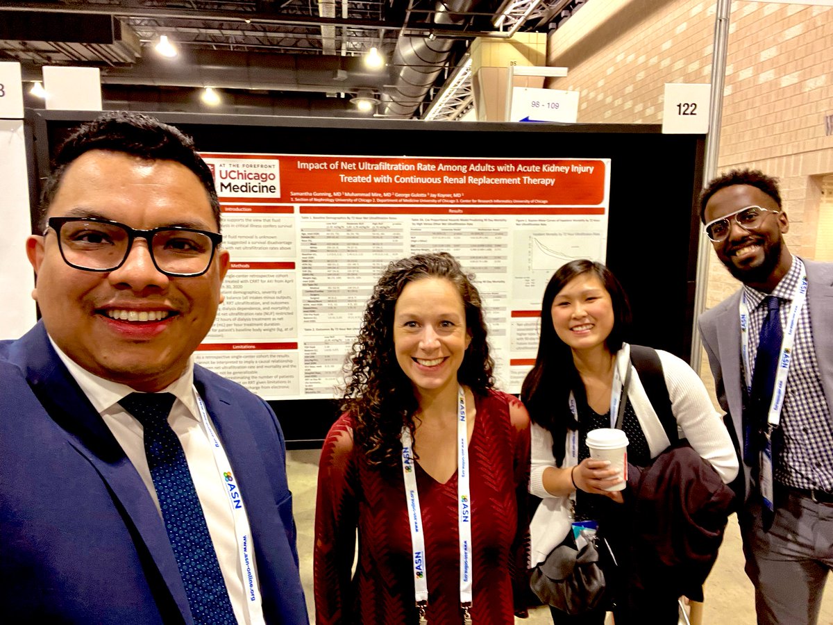 <a href="/ASNKidney/">American Society of Nephrology</a> poster presentation <a href="/uofcneph/">University of Chicago Nephrology</a> #kidneyWk