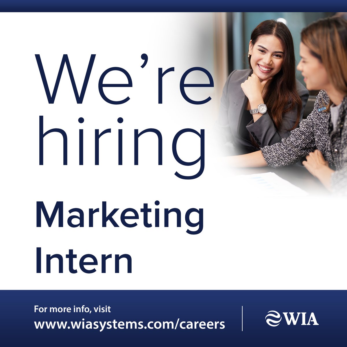 wiasystems's tweet photo. Join our Sri Lanka team as a Marketing Intern. Visit our website for more information: https://t.co/CnWx28OGZe

#Hiring #Marketing #Intern #WIASystems https://t.co/Cq9F5D3Dqd
