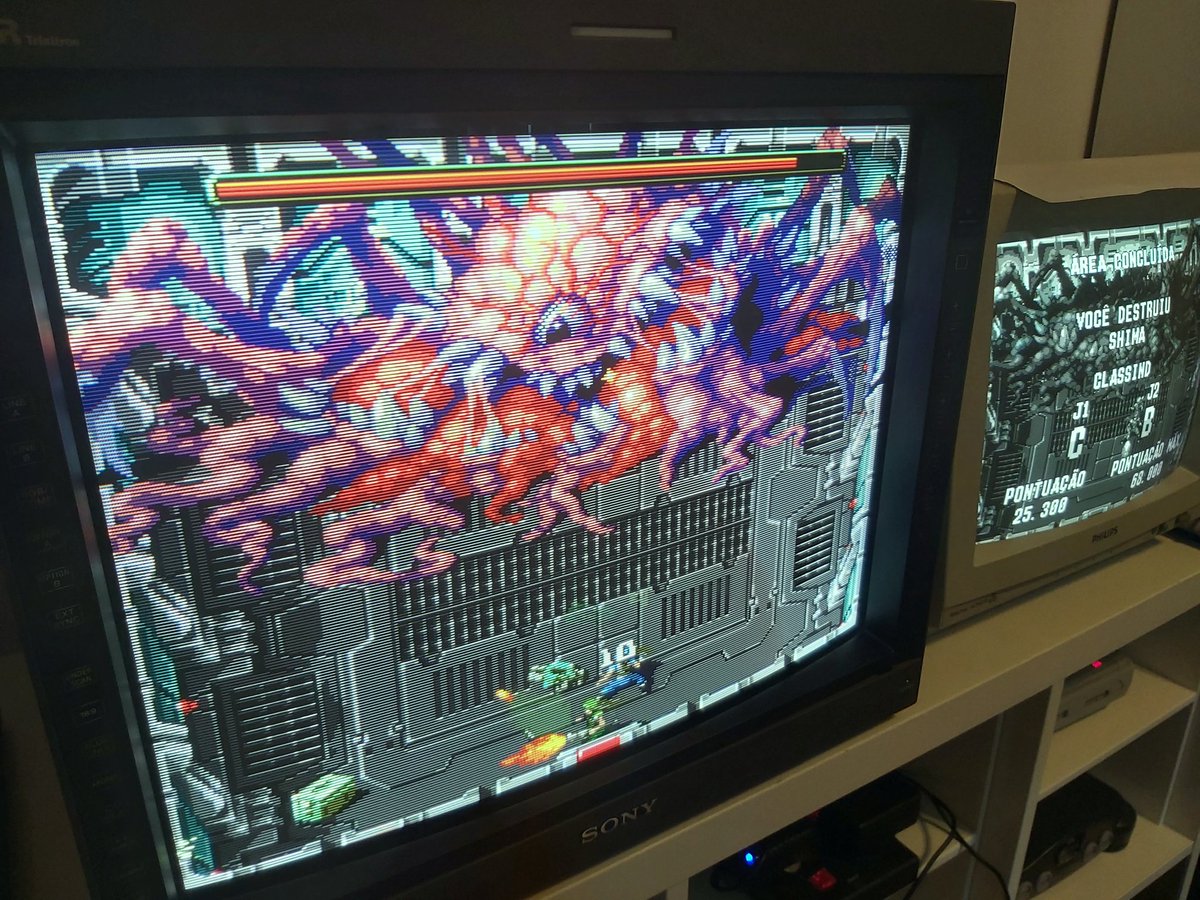 BitmapBureau's tweet photo. The testing of the SNES version of Xeno Crisis is going well...not long to go now! https://t.co/0ZAMILO6gX
