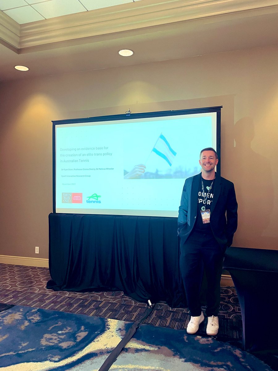 Aish Ravi (@aish_ravi1) on Twitter photo Great presentation by @DrRyanStorr on developing a trans athlete policy! 🏳️⚧️ 🌈 repping <a href="/Siren_Sport/">Siren: A Women in Sport Collective</a> 💪🏾 #NASSS2023 Great presentation by @DrRyanStorr on developing a trans athlete policy! 🏳️⚧️ 🌈 repping <a href="/Siren_Sport/">Siren: A Women in Sport Collective</a> 💪🏾 #NASSS2023