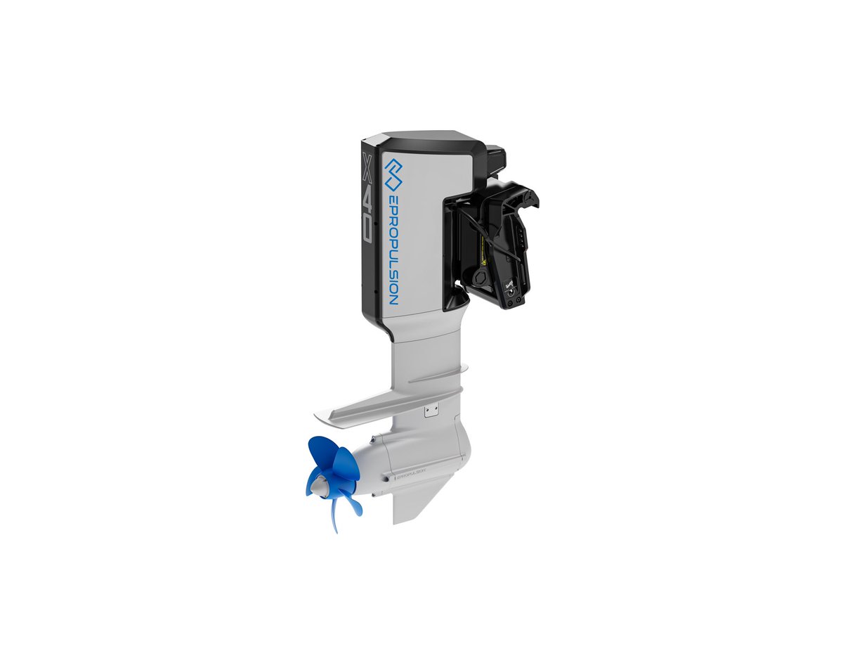 SinclairPace's tweet photo. New ePropulsion 40kW Electric Outboard Motor.
Cutting-edge driving assistance features.
Electric steering system.
“Position Hold” and “Heading Hold” “360 Motions” offer additional safety and control. More exciting features to come in the future.
https://t.co/266l5C1idp https://t.co/n6UAxYHNnp