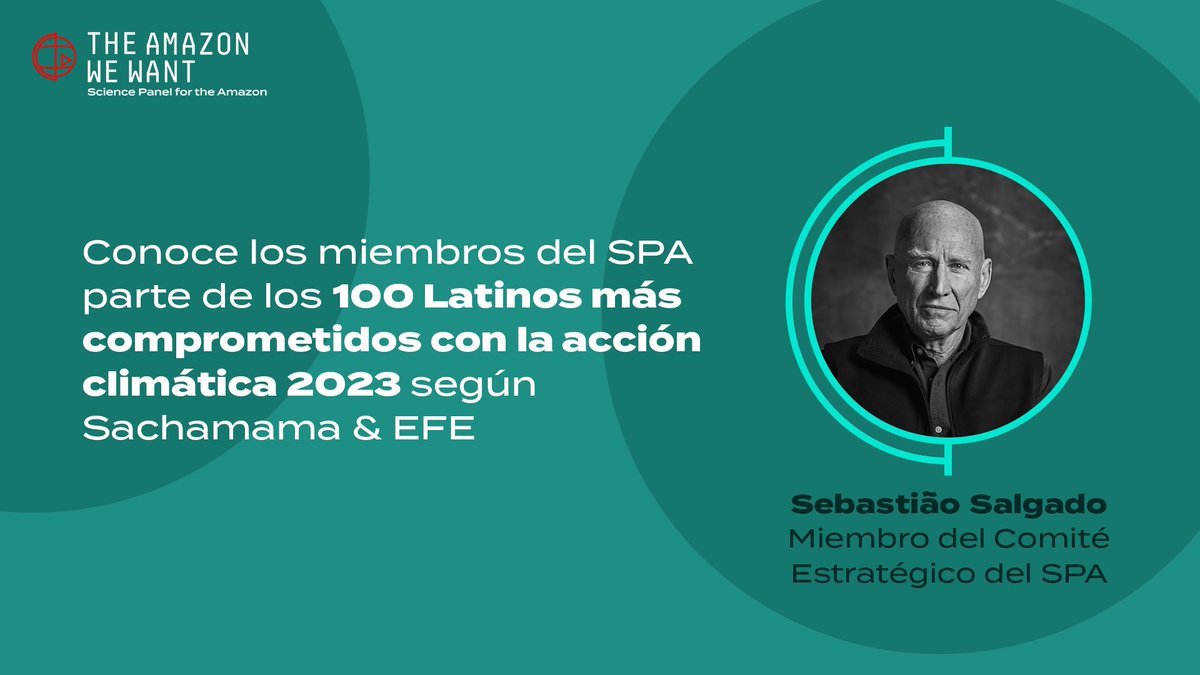 theamazonwewant's tweet photo. 🟢 #BuenasNoticias #LaAmazoníaQueQueremos
@Sachamamaorg  y @EFEnoticias/@EFEverde  reconocieron a los 100 Latinos Más Comprometidos con la Acción Climática en 2023. Entre los homenajeados se encontraba @SSalgadoGenesis miembro del Comité Estratégico del SPA.
Conoce más sobre él🧵 https://t.co/LE9mHb9D0W