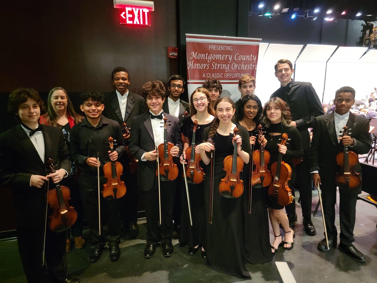 Montgomery County Honors Orchestra Concert just about to begin!  Congratulations to our UMAHS students! ⁦<a href="/UpperMerionSD/">Upper Merion Area School District</a>⁩