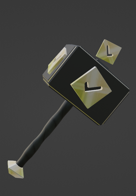 i will give every rtc member who have 1000 followers this item as sorry if u own the blue hammer and i dmed you code u can get this one