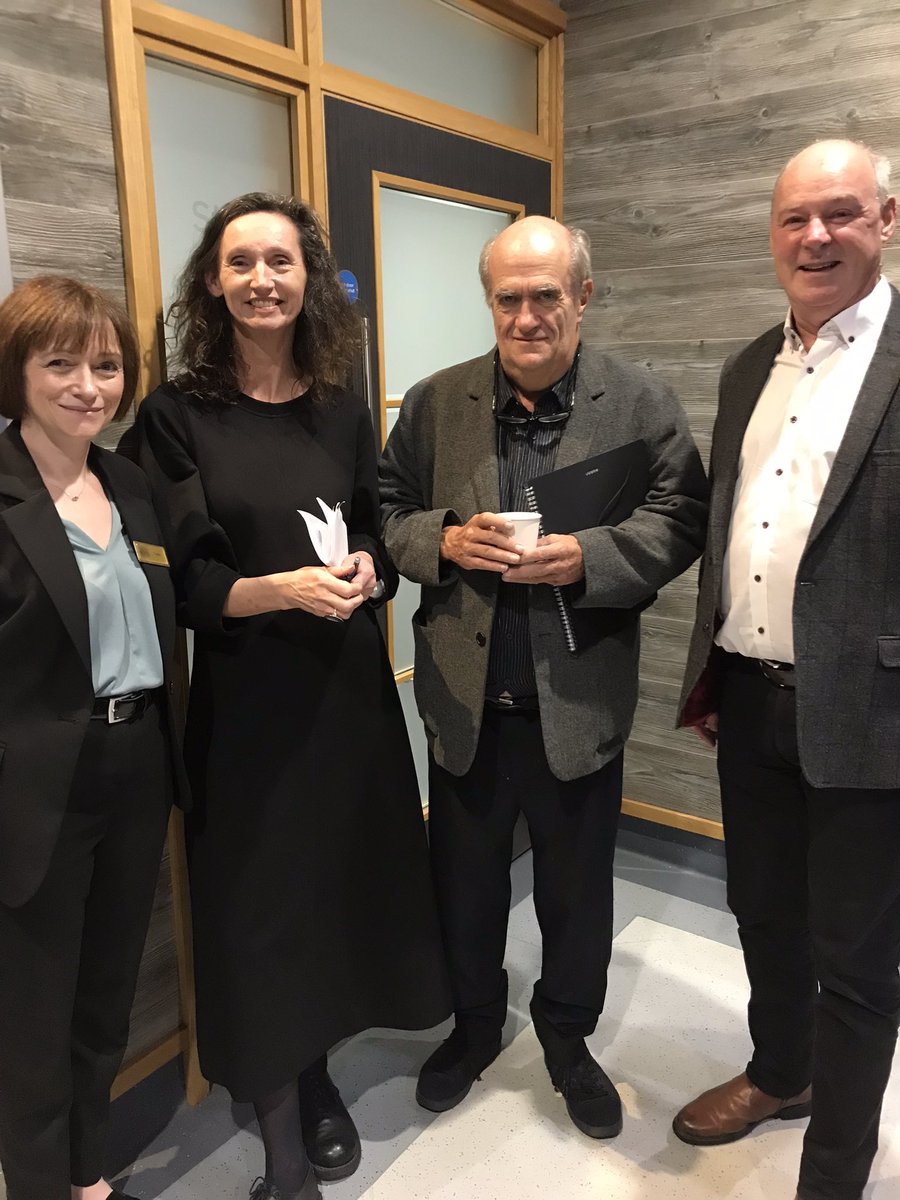 A wonderful night brought to us by @artscouncil_ie @SHHomePlace with @LaureateFiction Colm Toibïn Martin Hayes and Cathy Belton “A Dream on Wings” @ArtsCouncilNI @MaureenKennell5 @kevinrafter