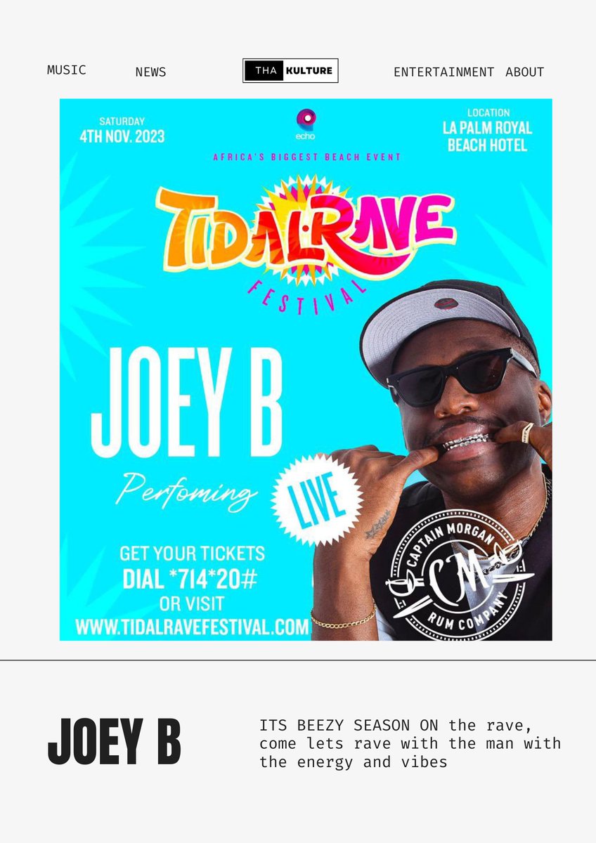 thakulture_'s tweet photo. @1RealJoeyB passing through @tidalravefest https://t.co/Cvz1WBae4O