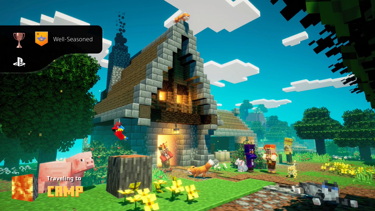 Minecraft Dungeons
Well-Seasoned (BRONZE)
#PlayStationTrophy #PS5Share, #MinecraftDungeons