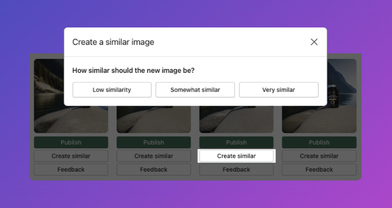 snapshot_app's tweet photo. Today we added the ability to create similar photos to ones Snapshot already generated, at the request of one of our customers

Now, if you see an image you like you'll be able to stick with the layout and composition https://t.co/at2WakwHEV