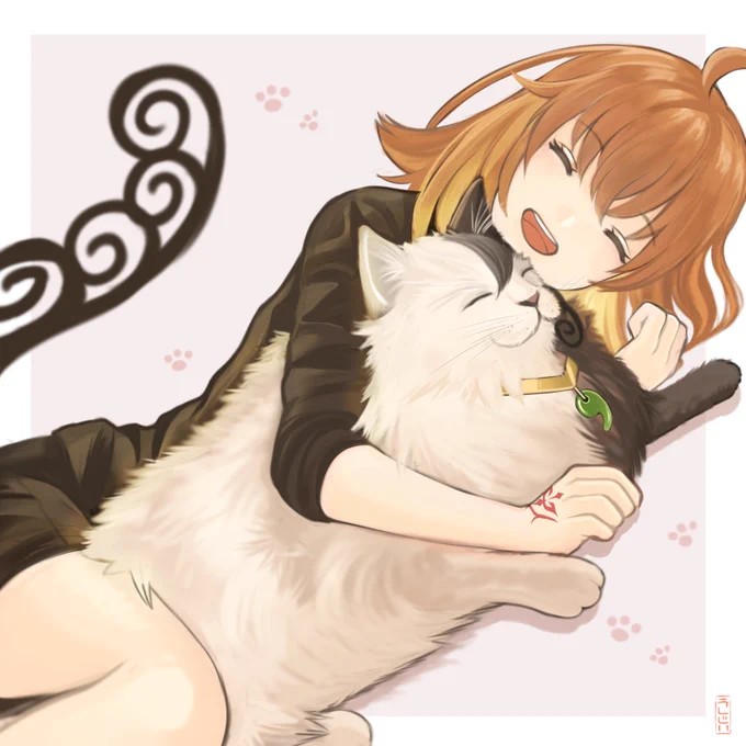 ぐだちゃんと道満ねこンボも描いておりました。 