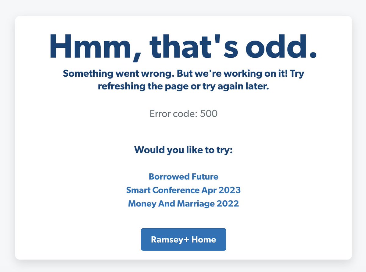 Tcphillips86's tweet photo. @DaveRamsey @EveryDollar Still can't sign up... https://t.co/MPEu8sbuD2