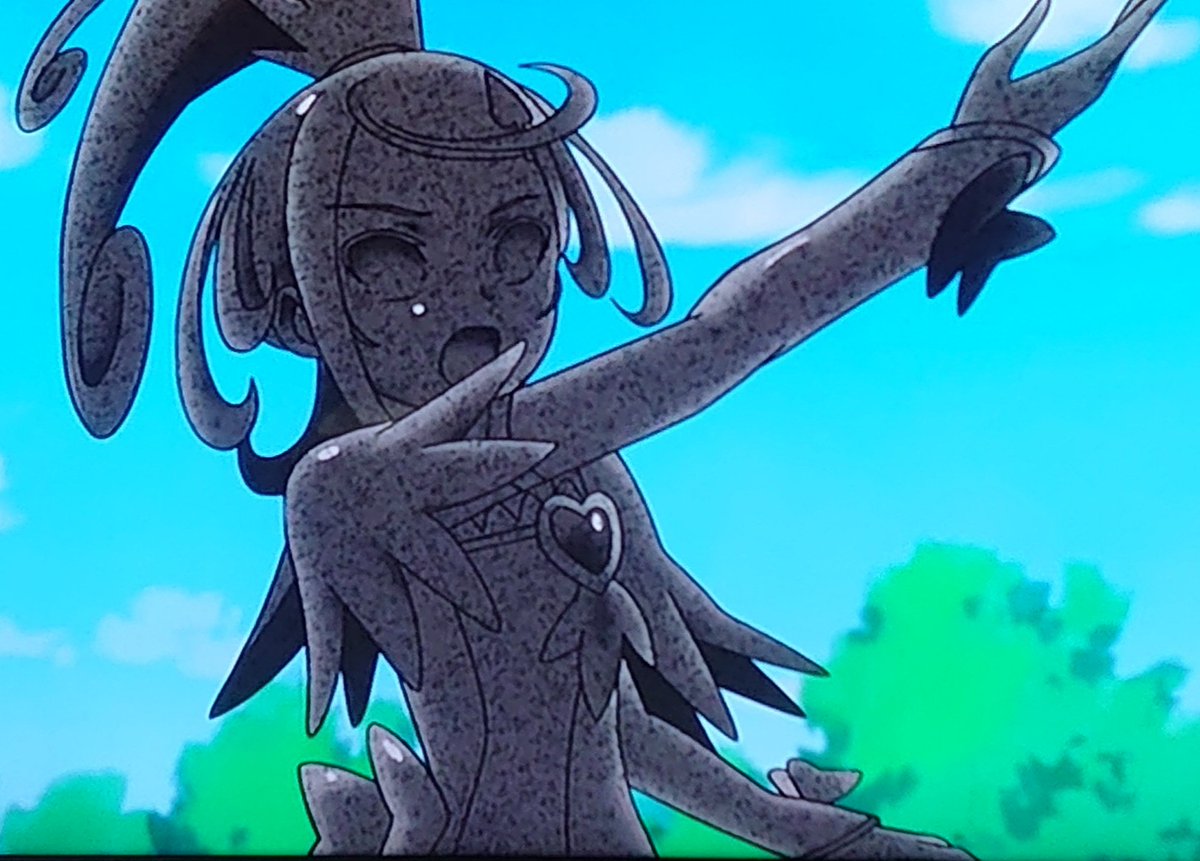 まこぴー誕生日記念にキュアソードの石化をば