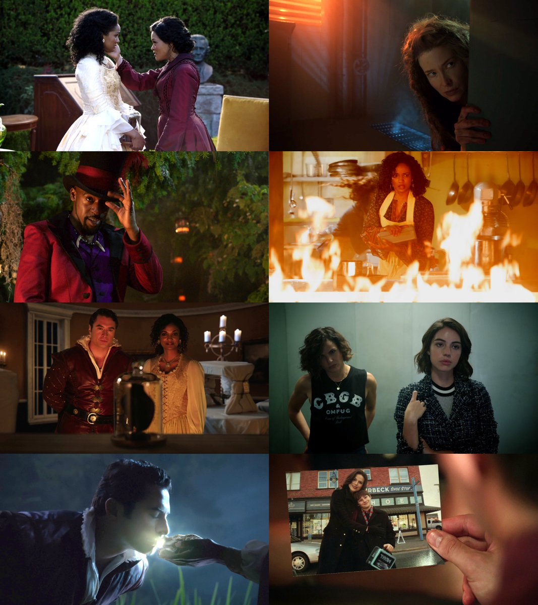 Today marks the 6th anniversary of the #OnceUponATime episode, "Greenbacks", written by Christopher Hollier &amp; Adam Karp and directed by Geofrey Hildrew.
Tiana seeks help from a traveling soothsayer. In Hyperion Heights, Sabine and Jacinda take on a risky business venture.