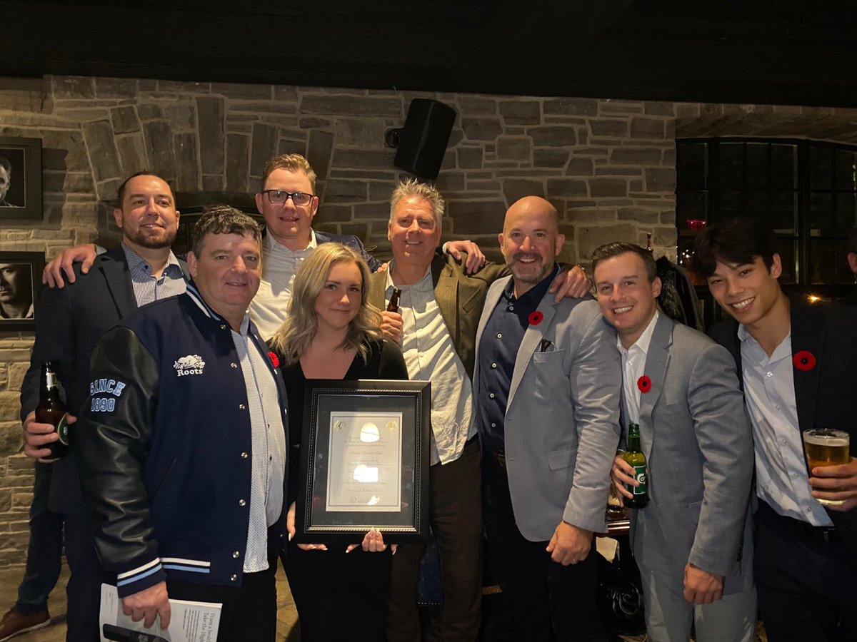 MimicoLax's tweet image. Last night the Mimico Lacrosse Club took its rightful place in the @EtobicokeSports Hall of Fame. 

Thank you to the ESHOF selection committee for honoring 133 years of lacrosse in Mimico and to everyone who joined us at The Old Mill.