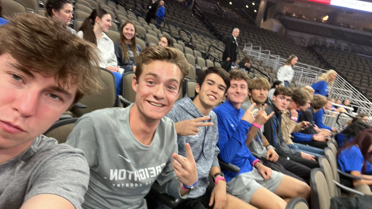 Jukas first basketball game #gojays