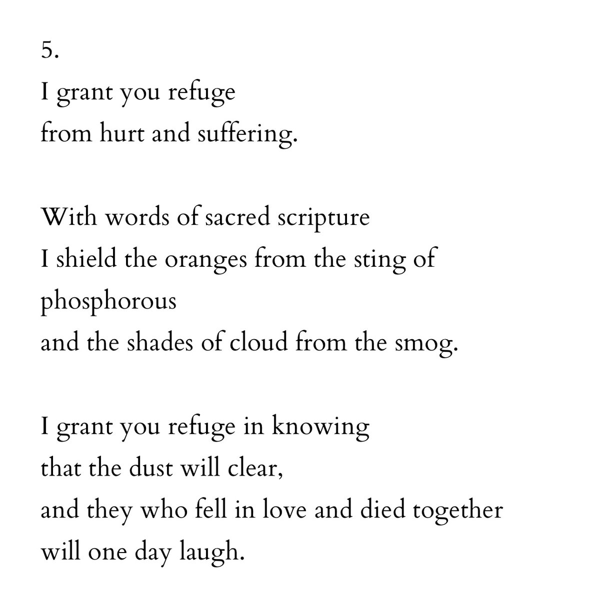 To write like this in the face of death — I don’t have words. Please read this. May your memory be a blessing, Hiba Abu Nada.