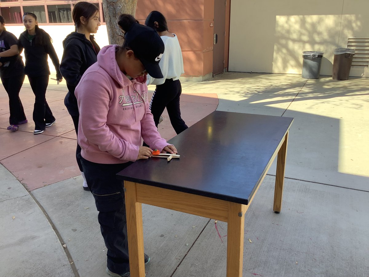hms_aztecs's tweet image. 🎃🚀🔬Students in our Science class are taking learning to a whole new level! 🚀🔬🎃Watch as they put their knowledge to the test by designing and building mini pumpkin catapults. 🎯🎉Learning can be so much fun! #STEMeducation #ScienceClass #InnovativeLearning #PumpkinCatapults