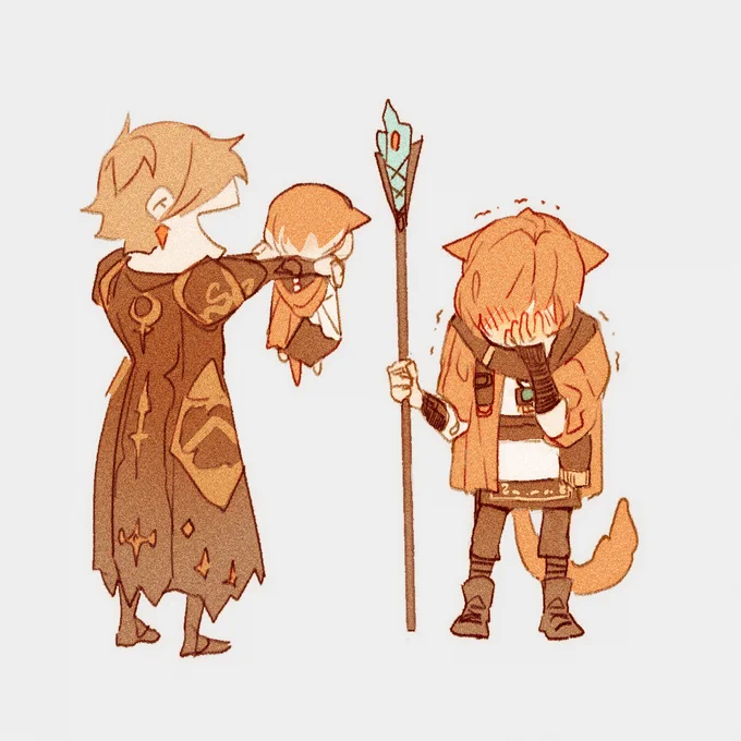 #FFXIV  2019 vs 2023 perfectly balanced as it should be