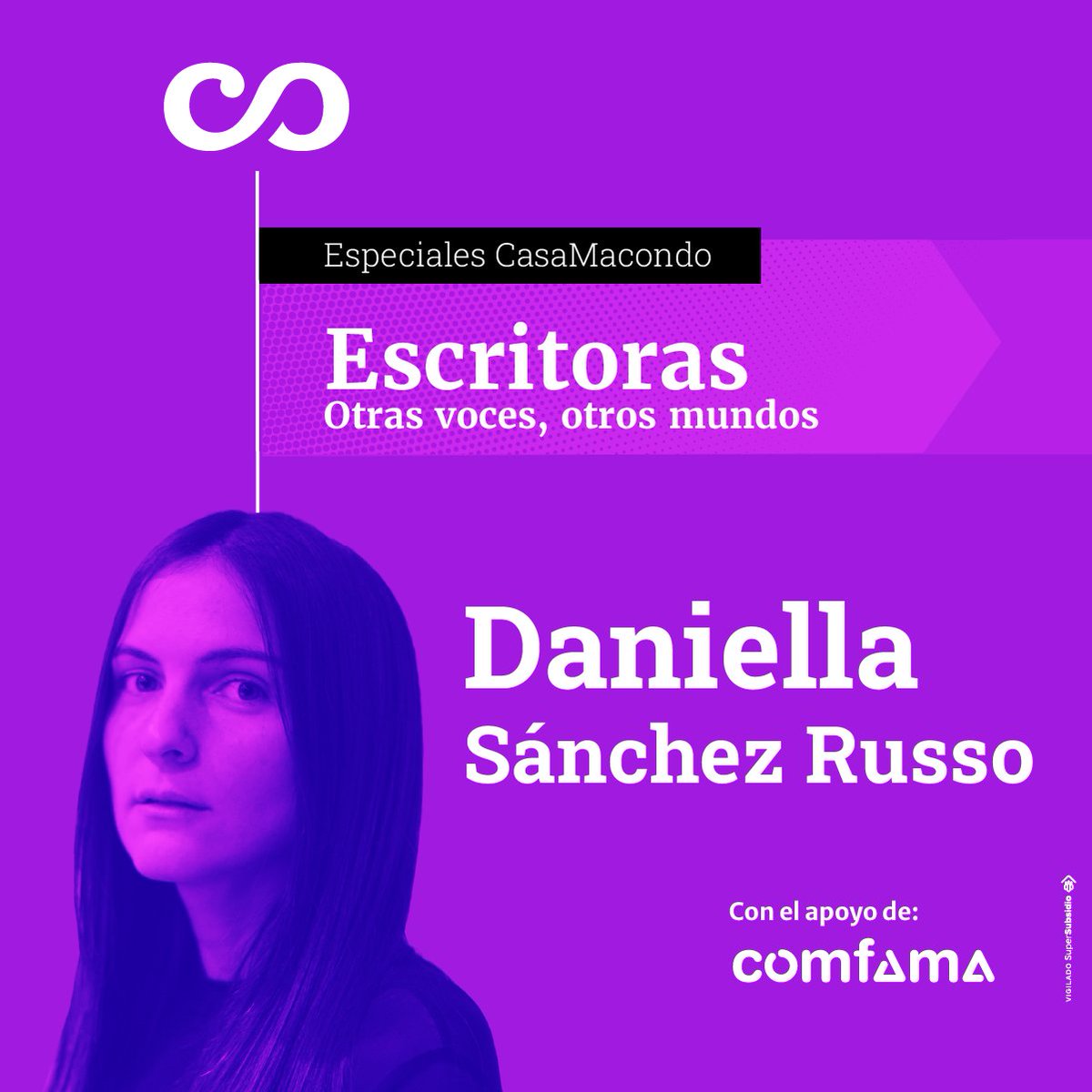 Casa_Macondo's tweet photo. «El escritor se crea casi que en contra del sistema. […] Es como un milagro», sostiene Daniella Sánchez Russo (@dsanchezrusso), autora de Vigilia, elegida como una de las mejores novelas de 2022. Mira aquí la entrevista completa: https://t.co/xj45oX5H9n
#ApoyaComfama https://t.co/e0jL5nnqDI