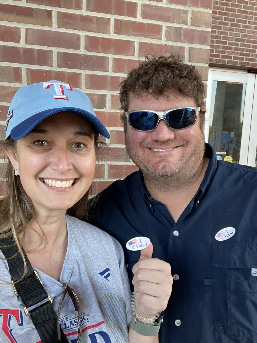We voted and appreciate all who fought for this right! #teachervoice #ONELISD