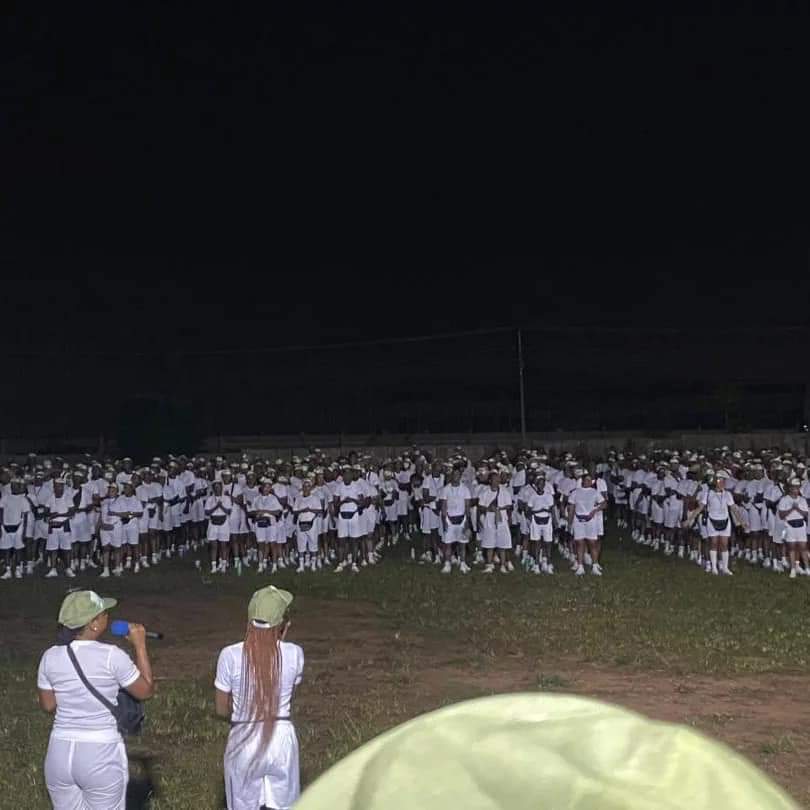 nysc360's tweet photo. #Day_3_on_camp
#OBS_Outdoor_Broadcast
#Platoon 1 with praise and worship.
#Lecture_series
@2023 Batch C Stream I Orientation Course https://t.co/d4CptV8MpR