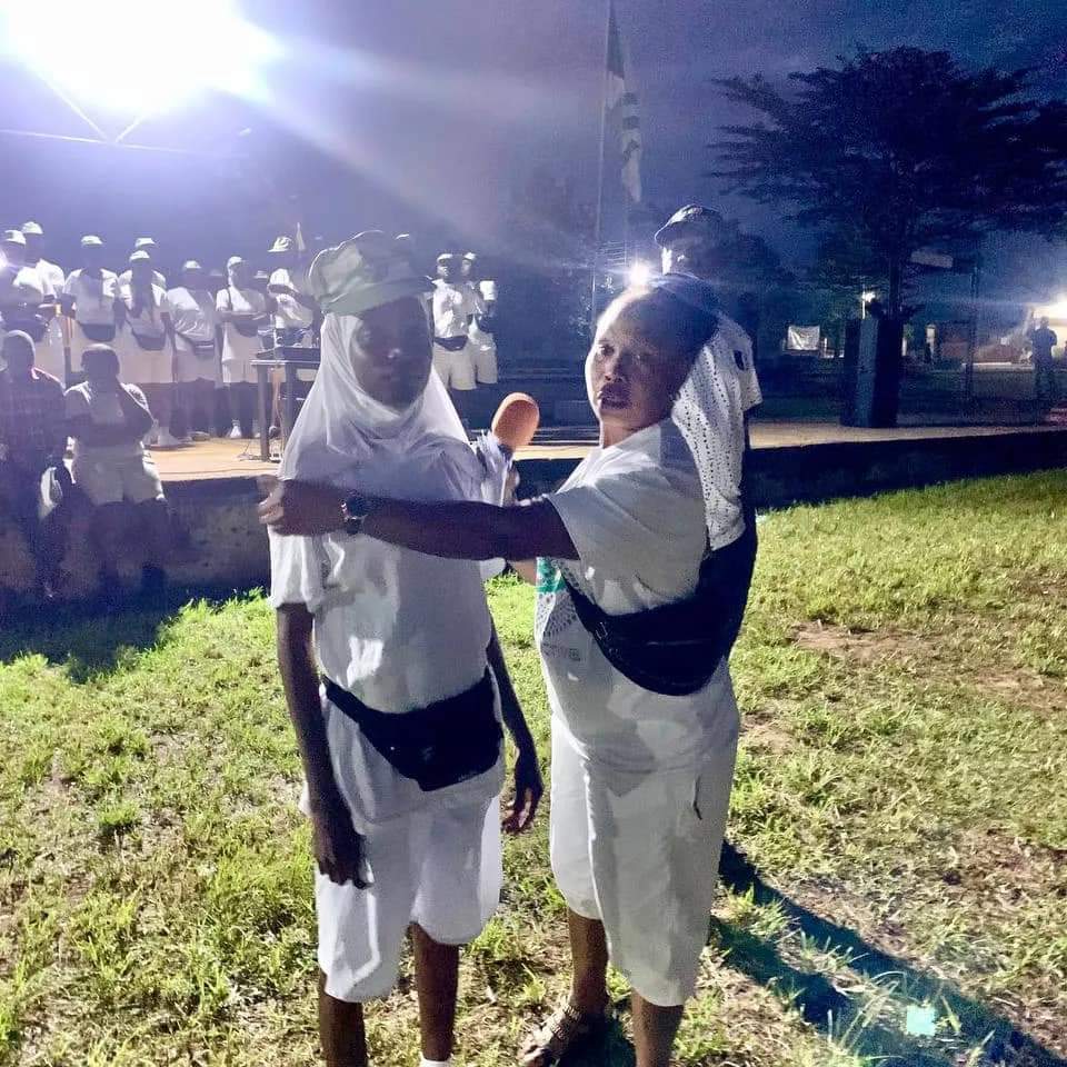 nysc360's tweet photo. #Day_3_on_camp
#OBS_Outdoor_Broadcast
#Platoon 1 with praise and worship.
#Lecture_series
@2023 Batch C Stream I Orientation Course https://t.co/d4CptV8MpR
