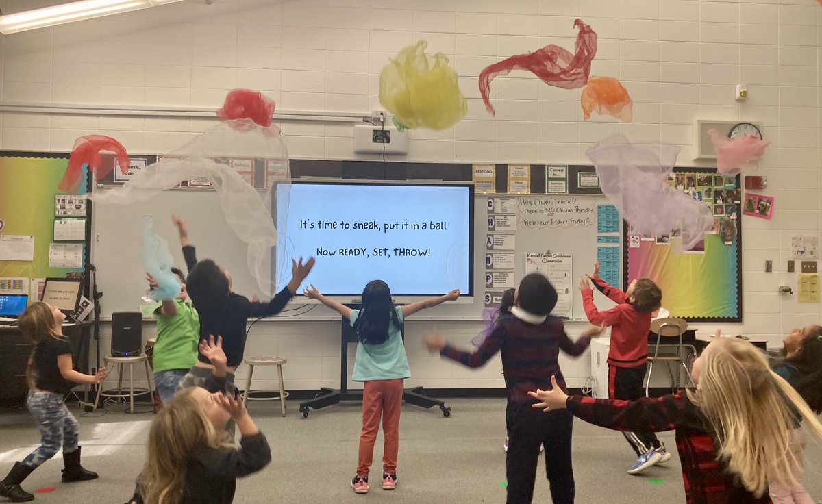 Melissa Plaskota (@plaskotamusic) on Twitter photo The joy was evident when we took our scarves in <a href="/KendallPatriots/">Kendall Elementary</a> kindergarten music and pretended they were leaves that we got to toss in the air. Today was a great wrap up of studying steady beat versus no beat. The joy was evident when we took our scarves in <a href="/KendallPatriots/">Kendall Elementary</a> kindergarten music and pretended they were leaves that we got to toss in the air. Today was a great wrap up of studying steady beat versus no beat.