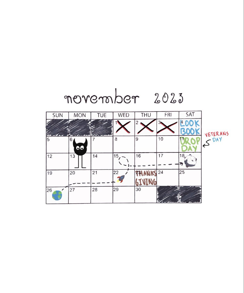 theabelstudio's tweet photo. We were so excited for the month of November, we had to share our calendar with you.  

For The People. Any People. Abel People. https://t.co/9IBUHLQsAc