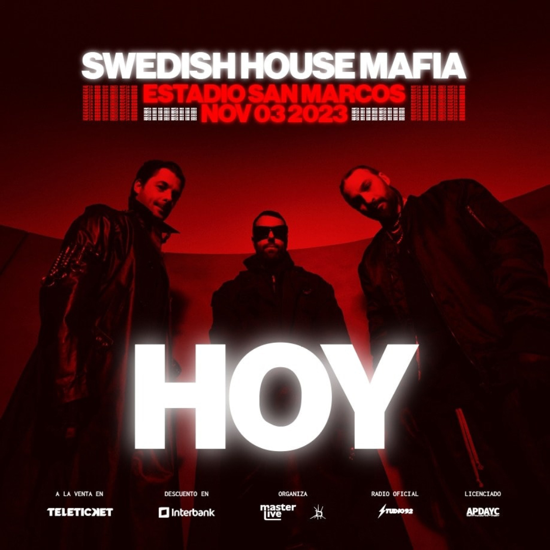 limaraveparty's tweet photo. 🚨 HOY ES EL GRAN DIA 🚨

#LimaRaveParty #Masterlive #SwedishHouseMafia https://t.co/FQdlXNcaUK