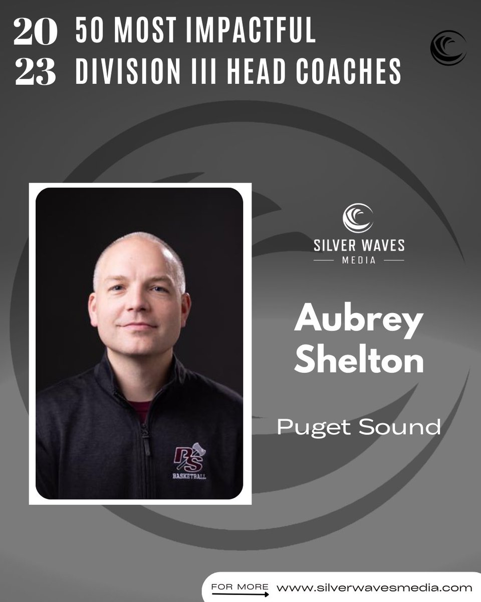 <a href="/CoachA2me/">Aaron Toomey</a> <a href="/HartfordMBB/">Hartford Men’s Basketball</a> <a href="/HartfordHawks/">Hartford Hawks</a> <a href="/RyanSilver1/">Ryan Silver</a> <a href="/AbeWoldeslassie/">Abe Woldeslassie</a> <a href="/MacalesterMBB/">Macalester Men’s Basketball</a> <a href="/MacalesterScots/">Macalester Athletics</a> <a href="/Macalester/">Macalester College</a> <a href="/HamCollMBBall/">Hamilton College Men's Basketball</a> <a href="/HamCollSports/">Hamilton College Athletics</a> <a href="/HamiltonCollege/">Hamilton College</a> <a href="/Coach_Alloyd/">Alex Lloyd</a> <a href="/BowdoinBball/">Bowdoin Men's Basketball</a> <a href="/GoUBears/">Bowdoin Athletics</a> <a href="/BowdoinCollege/">Bowdoin College</a> Congratulations to Aubrey Shelton of Puget Sound on being named to the 2023 Most Impactful Division III Head Coaches list.

<a href="/CoachSheltonUPS/">Coach Shelton</a> 

silverwavesmedia.com/2023-most-impa…