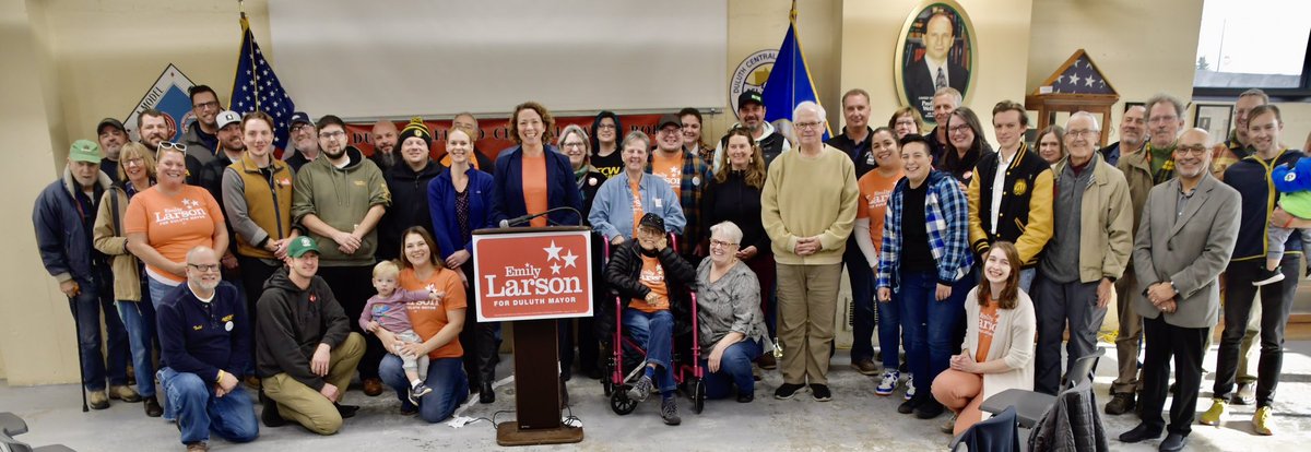 North East Area Labor Council (@nealc_mn) on Twitter photo Great Labor turnout today for <a href="/LarsonForDuluth/">Emily Larson</a>! Labor knows we have a seat at the table under Mayor Larson! Remember to Vote Labor! Great Labor turnout today for <a href="/LarsonForDuluth/">Emily Larson</a>! Labor knows we have a seat at the table under Mayor Larson! Remember to Vote Labor!