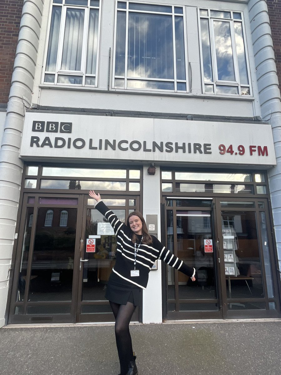 Today was my last day @BBCRadioLincs… I feel so lucky to have spent a year and a half with the most amazing people!💜 Next week I’ll be moving (back!) to Leeds to start a new adventure in the world of telly at @BBCLookNorth… I’m so excited!❤️