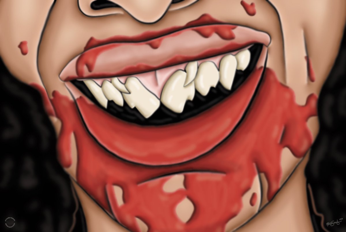 Day 19: Perpetrator #art #MelissaSanchezArt #illustration #Perpetrator #OctoberHorrorMovieMarathon #OHMM23 #horror #HorrorArt #HorrorMovies #Halloween #drawlloween #October #inktober #disabledartist #artistsontwitter #artistsonx