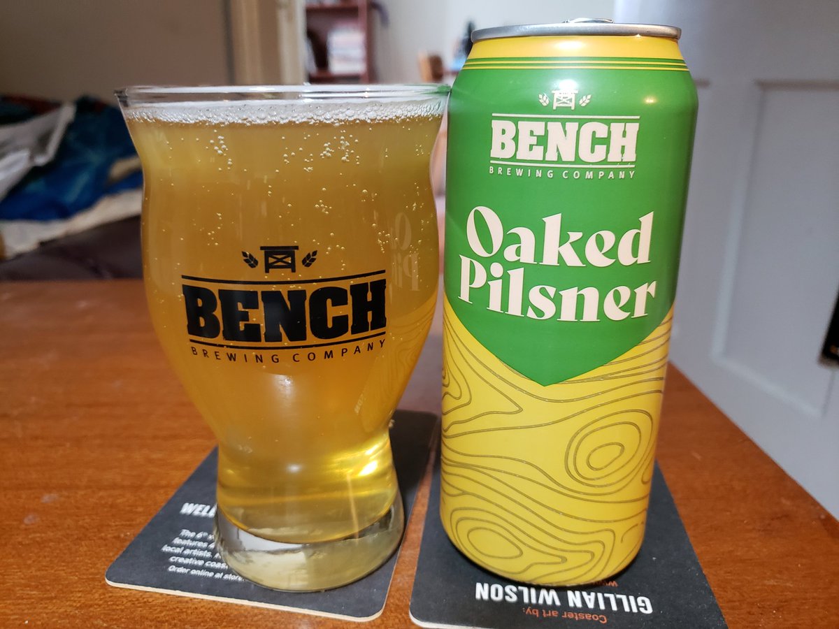 Don Redmond (@beerstoredude) on Twitter photo CHEERS TO THE FREAKY WEEKEND! Coming at you a little earlier than, say, last Friday because, of course, I was employed when back then. Ahhh, the good old days. Here's a great one for Pilsner lovers. The <a href="/benchbrewing/">Bench Brewing Company</a> Oaked Pilsner. Clean, refreshing and a touch of wood! 5% 👍👍👍 CHEERS TO THE FREAKY WEEKEND! Coming at you a little earlier than, say, last Friday because, of course, I was employed when back then. Ahhh, the good old days. Here's a great one for Pilsner lovers. The <a href="/benchbrewing/">Bench Brewing Company</a> Oaked Pilsner. Clean, refreshing and a touch of wood! 5% 👍👍👍