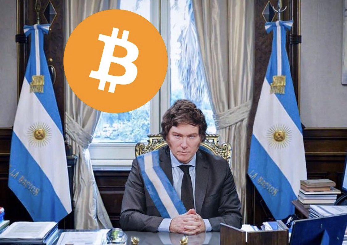 JUST IN: Pro-#Bitcoin Argentine presidential candidate Javier Milei has  LEAD over competitor ahead of runoff — Bloomberg 🇦🇷