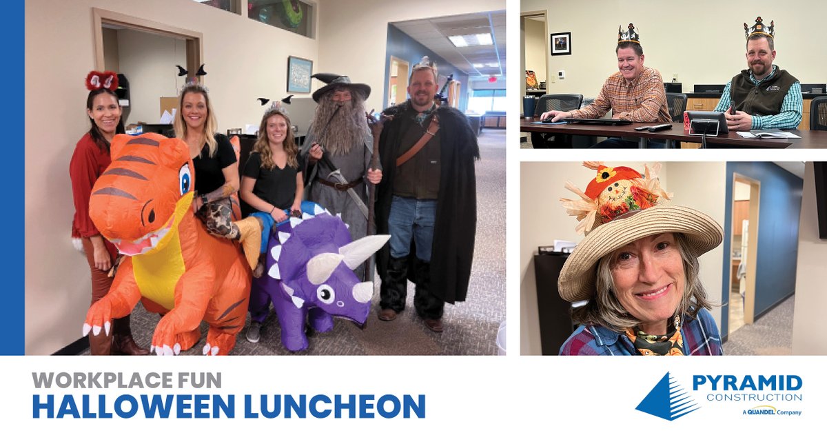 Still having some spooky fun at our Halloween potluck luncheon today!