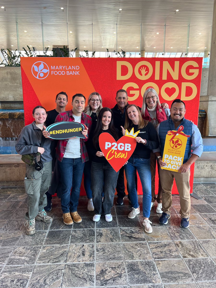 MaroonPR's tweet photo. Proud to be a sponsor and participating team at @MDFoodBank’s annual #PackToGiveBack event. MFB does crucial work for food insecure Marylanders and the holidays are no exception. Holiday meal boxes are ready! 📦 🦃 #maroonpr #untilhungerends https://t.co/WyXrg6Qwor