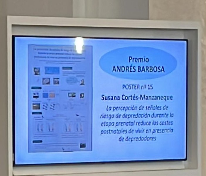 Y premio Andrés Barbosa al mejor póster! Felicidades Susana!