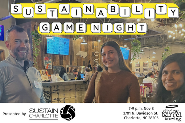 🎲Will we be seeing you at Board Game Night at Divine Barrel Brewing in NoDa? Join us on Wednesday, November 8th! 🍪Snacks will be provided. 👉RSVP: sustaincharlotte.org/events #freevent #boardgames #charlottenc #queencity #mecklenburgcounty