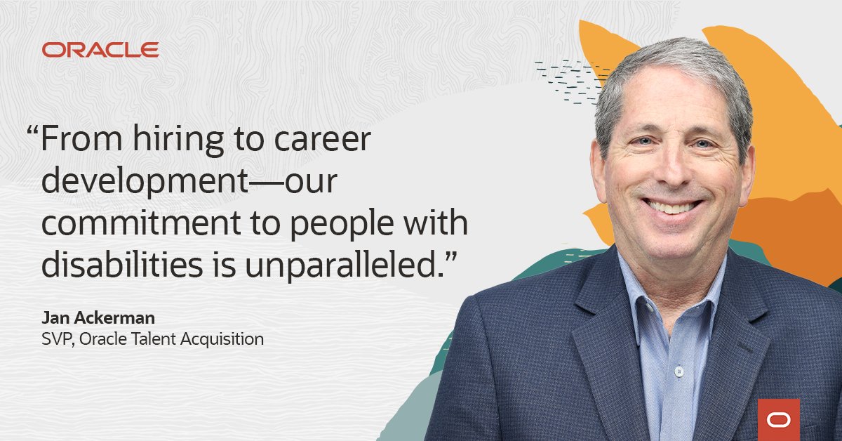 AJPerez9's tweet image. A level playing field is just the start. We’re committed to true equity at work for people of all abilities social.ora.cl/6014uWhnA #NationalDisabilityEmploymentAwarenessMonth #OracleForAll