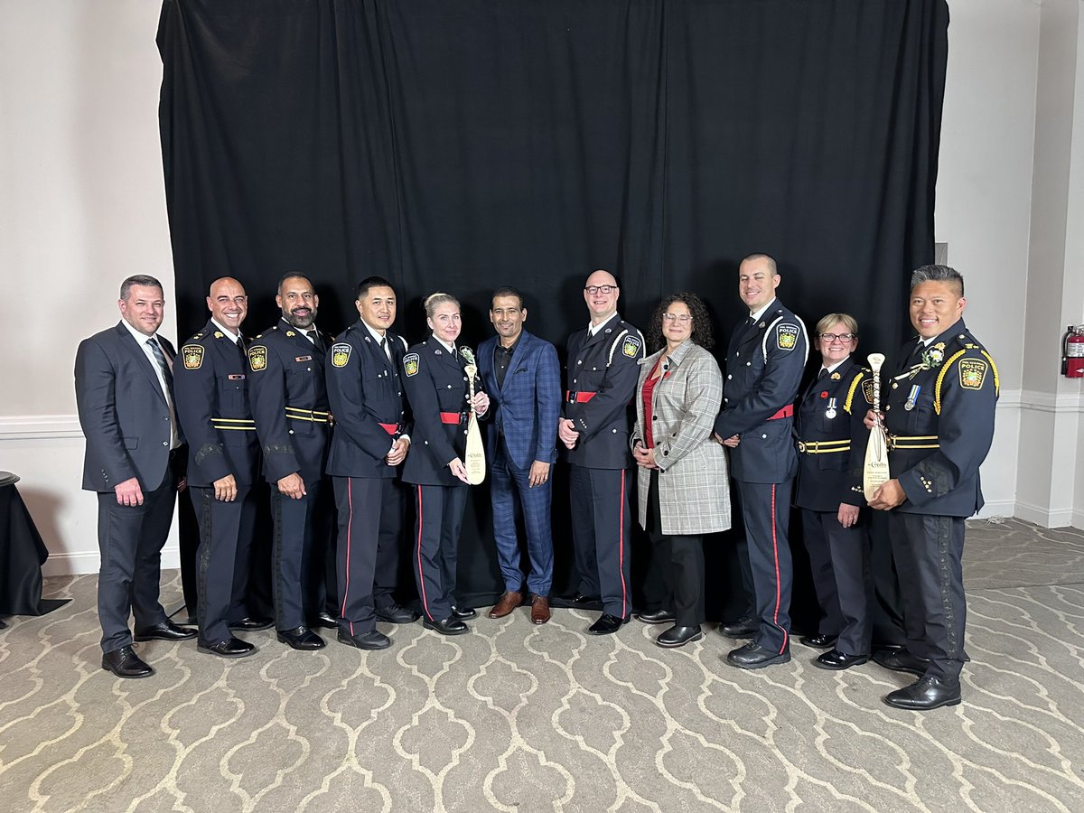 A fantastic event celebrating individuals & groups that advance heritage, culture & diversity @heritagemississauga “The Big Credits” Awards. Congrats to all the “Heritage Hero’s” including @ChiefNish @CSWBPRP along with our valued community / business partners and friends.