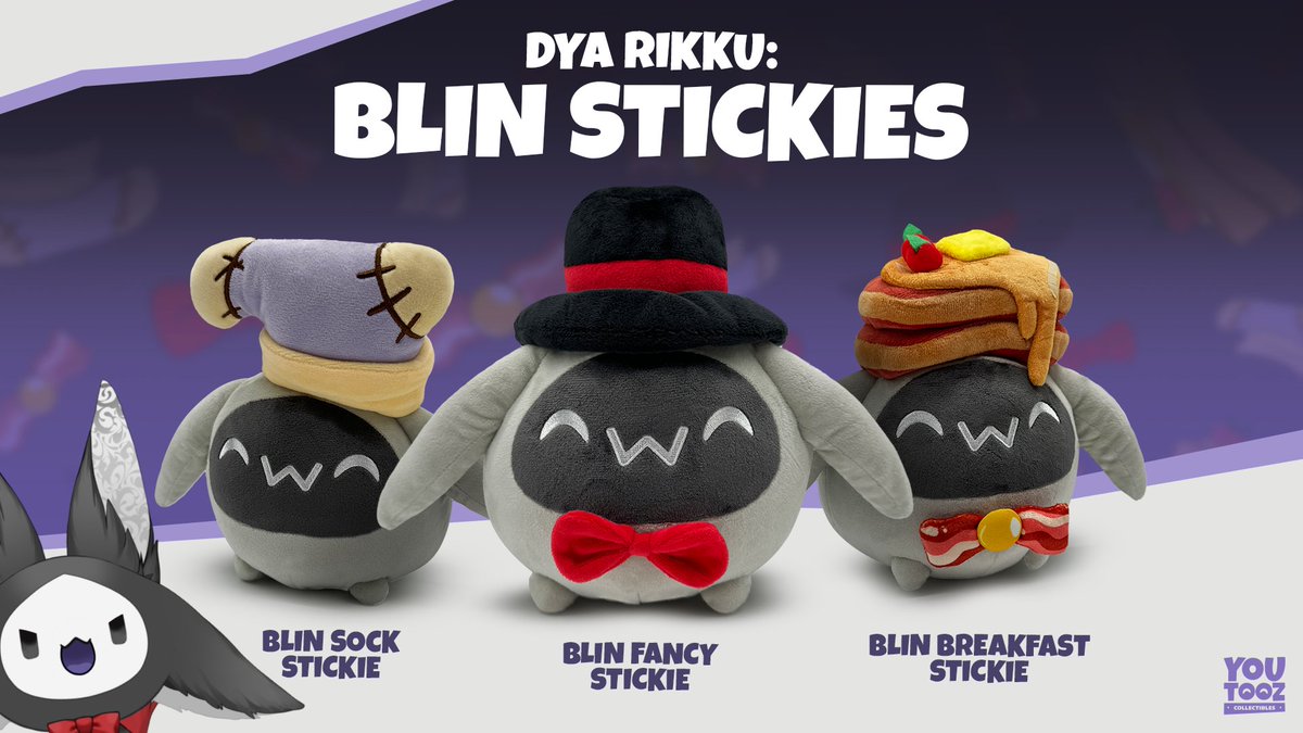 Rikku ใชใใฏ โ DOKOMI25 (@dyarikku) on Twitter photo THEY'RE OUT! ๐ฉ๐งฆ๐ง
These adorable blins are only available for 14 days and they come with amazing hat and magnets that will keep them together forever!
Get yours now and collect them all ๐
โถ๏ธyoutooz.com/collections/dyโฆ THEY'RE OUT! ๐ฉ๐งฆ๐ง
These adorable blins are only available for 14 days and they come with amazing hat and magnets that will keep them together forever!
Get yours now and collect them all ๐
โถ๏ธyoutooz.com/collections/dyโฆ