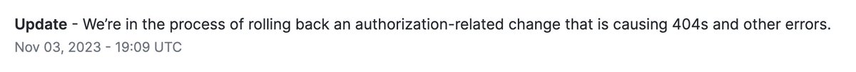 akajla09's tweet photo. @github 👀👀 authz is hard folks https://t.co/HATMsBS0V4