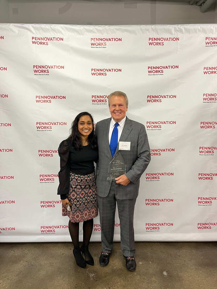 PennovationWork's tweet photo. Congratulations to Eric Corkhill, CEO of @Neuralert Technologies on being named CEO of the Year at last night's @PCIVentures at Pennovation Works Showcase!

#PhillyStartups #PhillyTech #Innovation https://t.co/pHRZ03S2OE