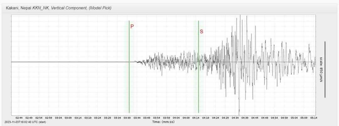 Earthquake in Nepal  11:47 PM  03/11/2023
#Earthquake