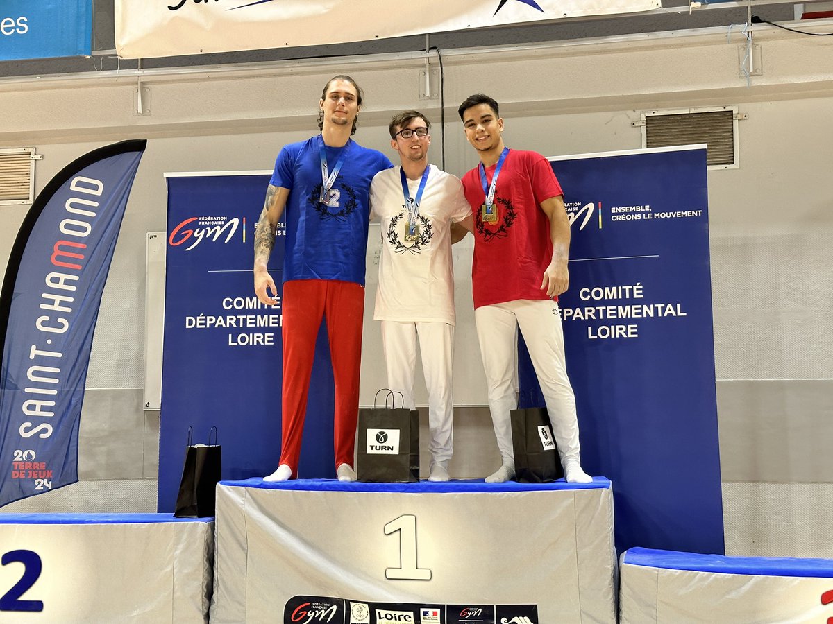 ffgymnastique's tweet photo. REVUE NATIONALE DES EFFECTIFS GAM 

Seniors 
1. MARECHAL Julien LILLE METROPOLE JEUNESSE SPORTIVE MADELEINOISE - 77.850 2. FLORENT Dimitri SOCIETE MUNICIPALE DE BOURGES GYMNASTIQUE - 77.500 3. DIEZ Nicolas LA SOTTEVILLAISE - 77.250

➕ d’infos > https://t.co/PwXnblTb3c https://t.co/vM2jJNLTCy