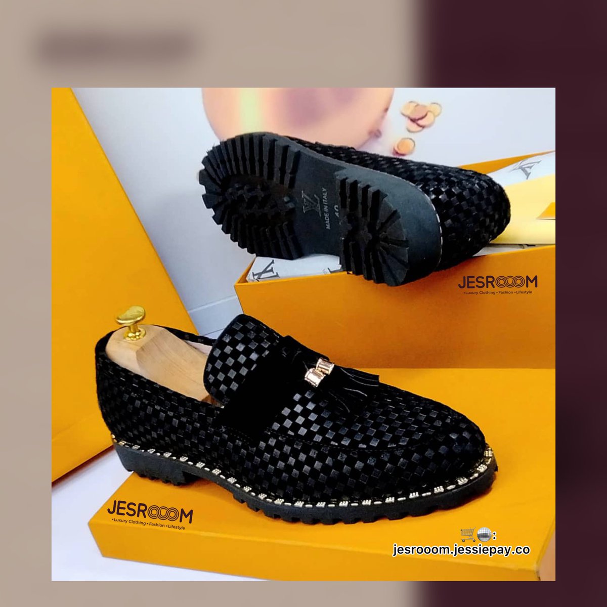 jesrooom's tweet photo. Step up your style game with our premium men's shoes! 👞 

Unmatched quality meets affordability, and these stunners are now available for just ₦38,000!

Don't miss out on this stylish steal! 💼 
Shop🛍️ via 🪩: https://t.co/LfLIuDGvJQ link in bio. 

NATIONWIDE DELIVERY 🚚 https://t.co/ePfV1kQoEc