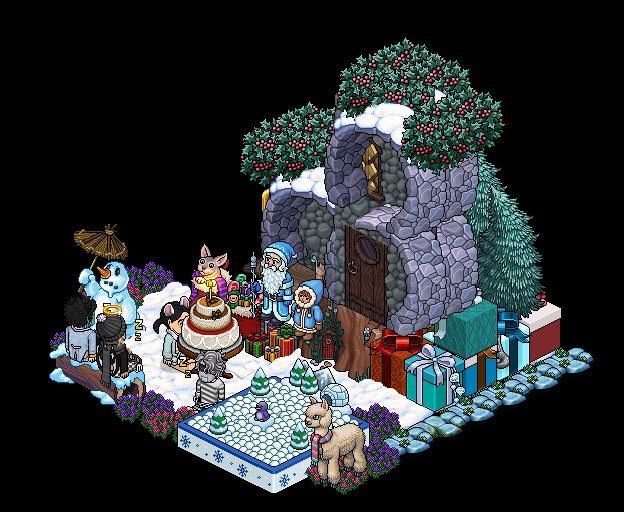 justxinhere's tweet photo. @FurniAPP My favourite #Habbo room would be this smol cozy room my friends built for my birthday which now holds all memories and gifts I recieve 🥹⭐️ @Habbo https://t.co/8wCeKsAOjB