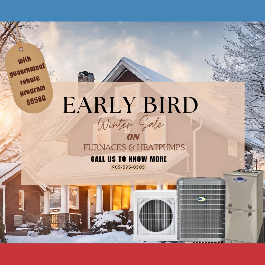 FurnaceAcExpert's tweet photo. "Chill Out with Hot Deals! 🌬️ Embrace the Winter Warmth with Our Early Bird Winter Sale! ❄️ Grab Cozy Discounts Before They Melt Away! ☕"
.
.
.
.
Furnace AC Experts
Call: 905-595-0505
Email: info@furnaceacexperts.ca
Website: https://t.co/4qEXrm3nCS https://t.co/8kUufz69eZ