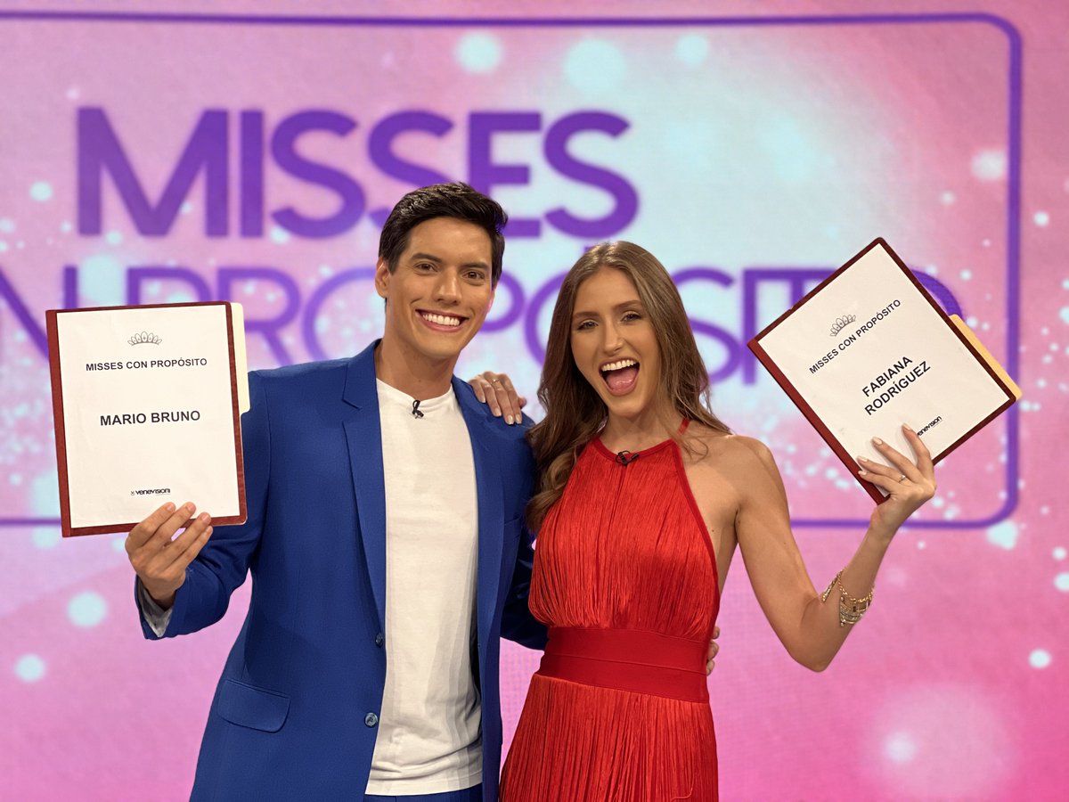 venevision's tweet image. ¡Conoce a tus candidatas favoritas de este #MissVenezuela2023 👑! ¿Por dónde? En #MissesConPropósito todos los jueves a las 7PM por ▶get.venevisionplay.com