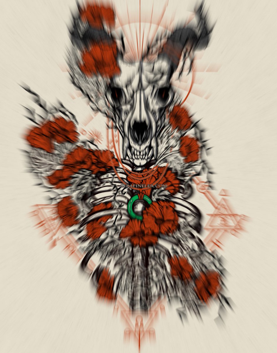 SerafineLea's tweet photo. Still creating kick ass designs but I've moved to less toxic pastures . See this piece without blur and others I've been working on Insta or Bluesky https://t.co/p7tSly8Yg2